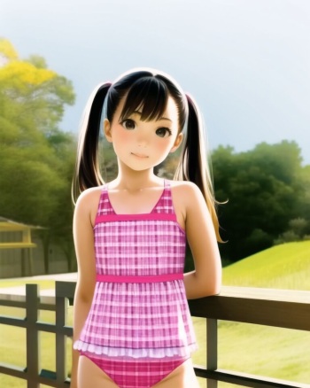 Ai Generated Loli In Swimsuit Hentaienvy