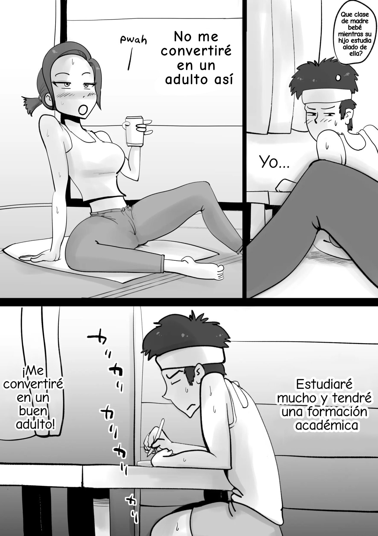 Warunori Shita Hahaoya ni Karuku Seishori ni Tsukawareru Hanashi 1-2 page 8 full
