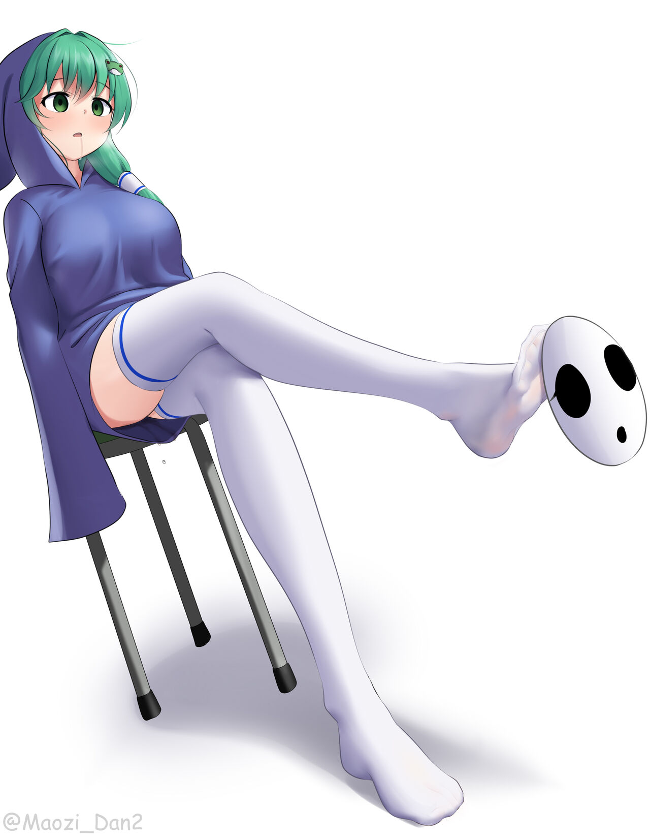 Shy Gal Sanae page 8 full