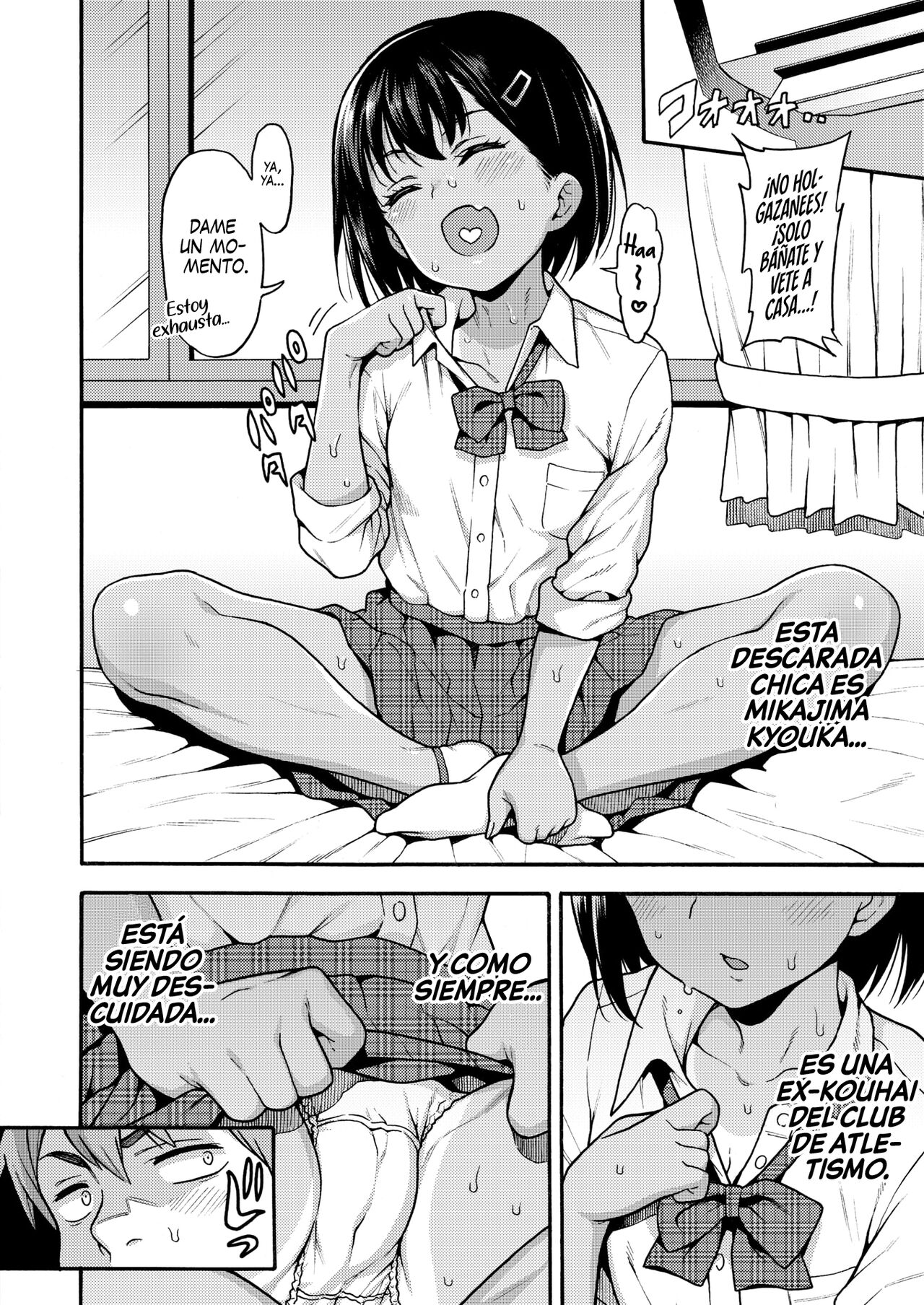 Yajuu Senpai to Oshikake Zako Kouhai | El Senpai Estresado y la Kouhai no Invitada page 4 full