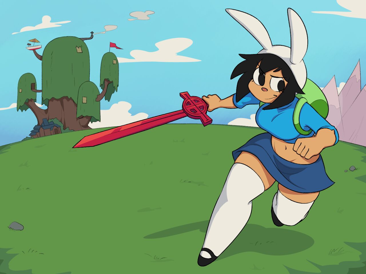 Ammy's Fionna Cosplay page 4 full