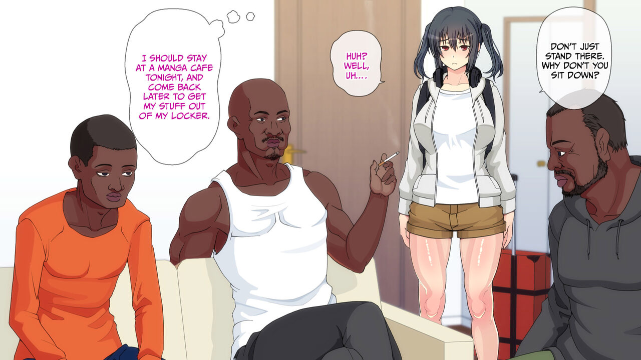 Josei Senyou Share House ga Dekamara Kokujin Dansei-darake ni ~Onna wa watashi, Hitori dake~ |  A Womens Only Share House Overrun by Black Men With Big Cocks  =CBS= page 8 full