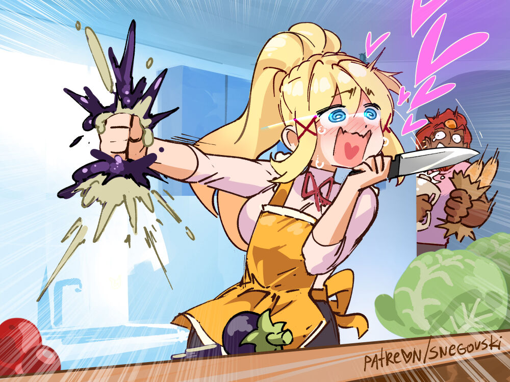 Darkness the Veggie Slayer🍆 page 4 full