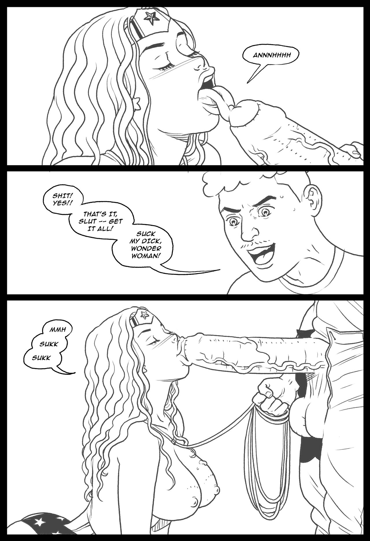 Bang my Bully 2 Wonder Woman page 12 full