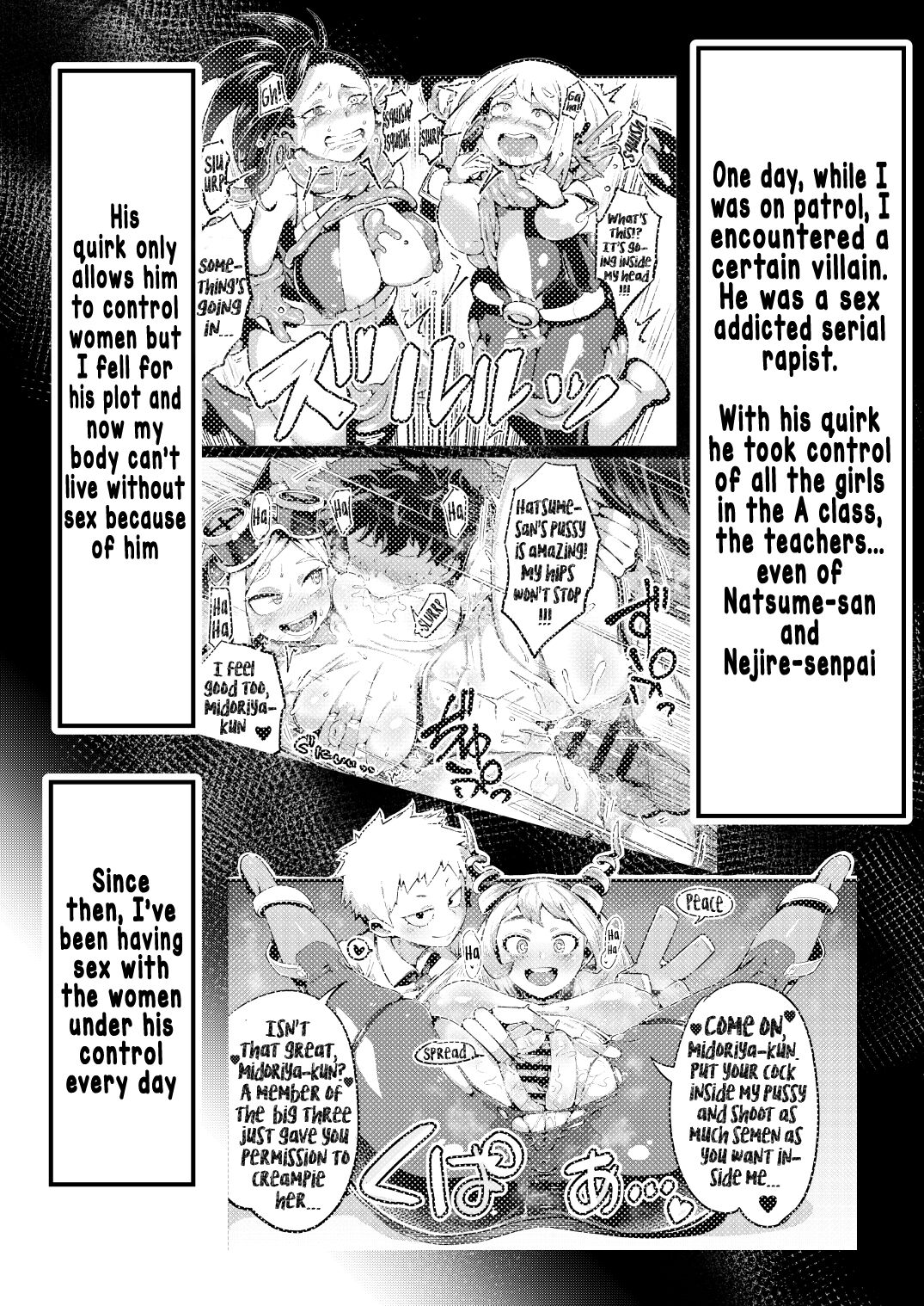 Boku to Nottori Villain Nakademia Vol. 4 page 2 full