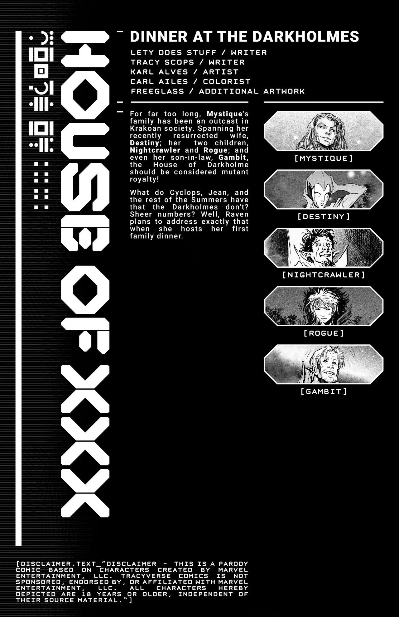 House Of XXX – Dinner At The Darkholmes page 2 full