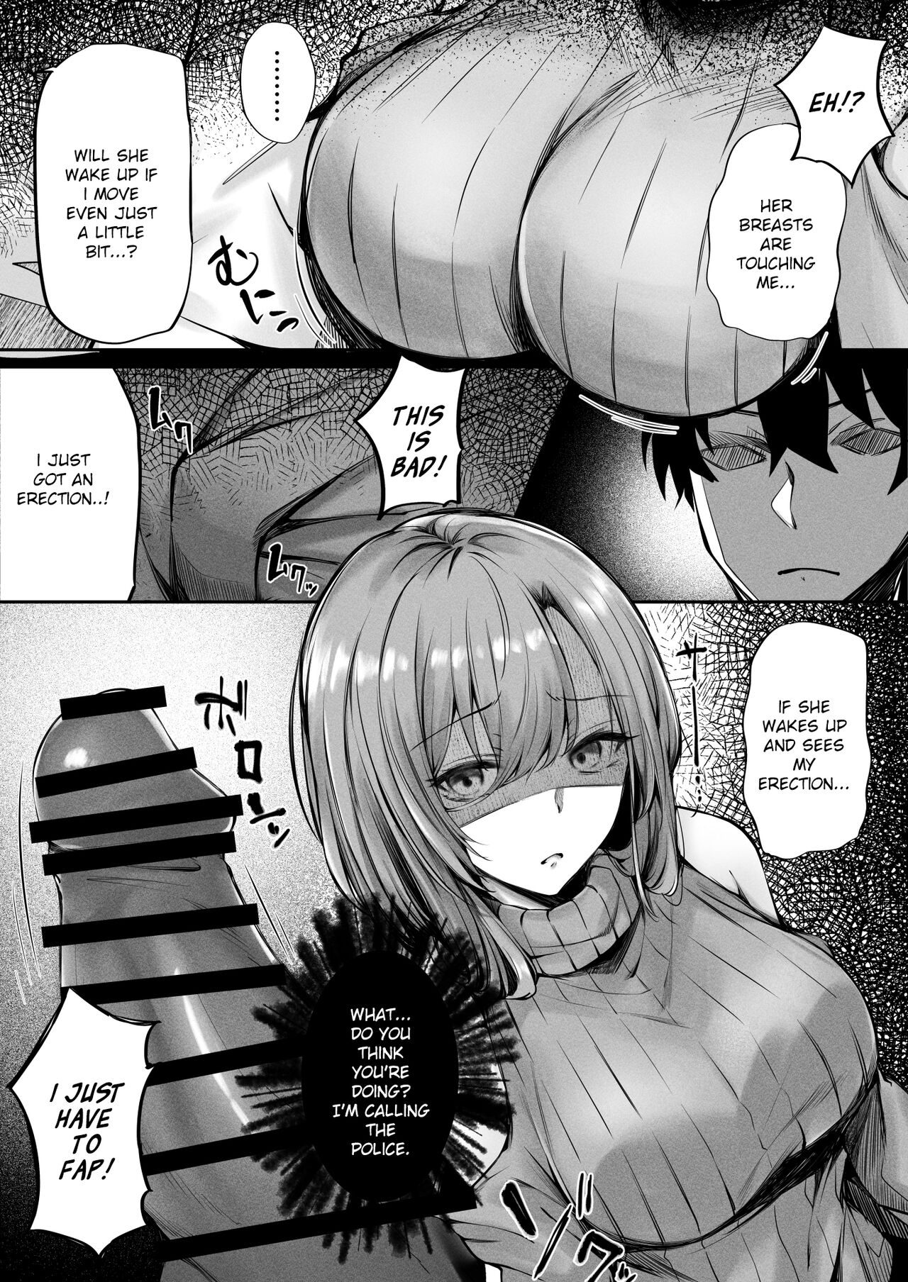tonari no oneesan ga ero sugite shikottetara kossori nuite kureta hanashi | The Lady Next To Me Was Too Lewd I Masturbated And She Secretly Helped Me Out page 9 full