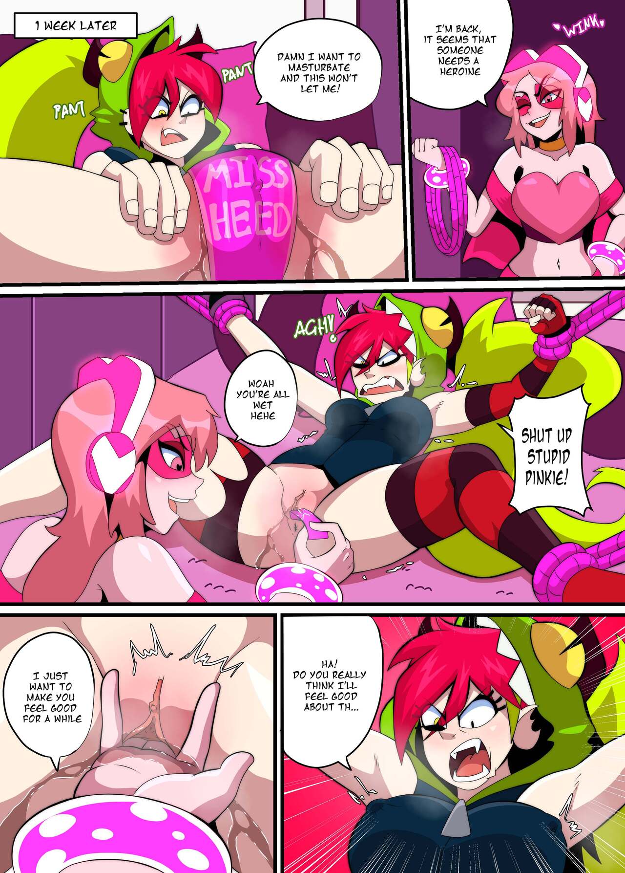 Miss Heed x Demencia Comic - Loquillo page 2 full