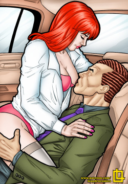 Leandro Comics Mary Jane and Norman Osborn