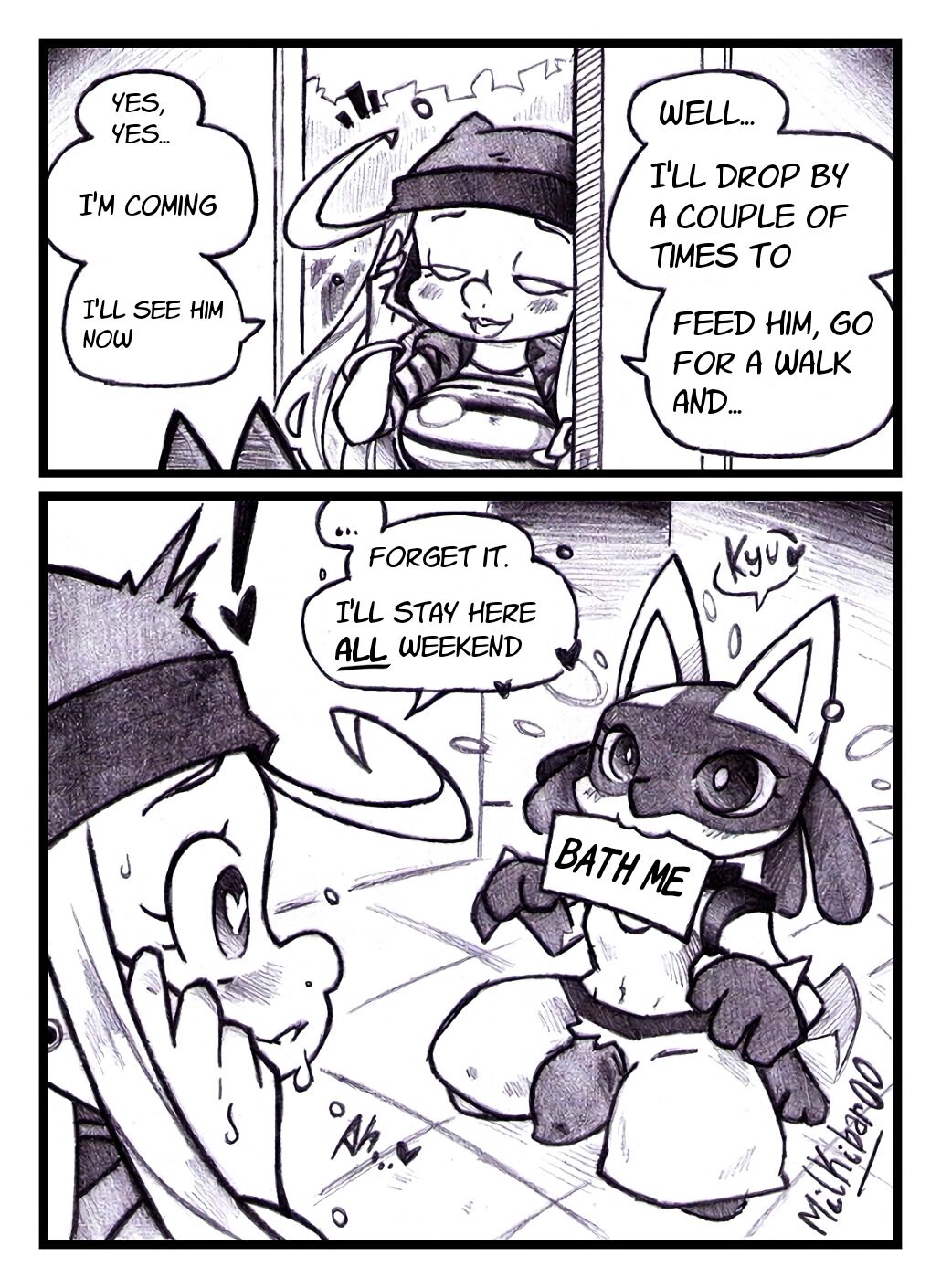 Take Care of Lucario 1 & 2 page 2 full