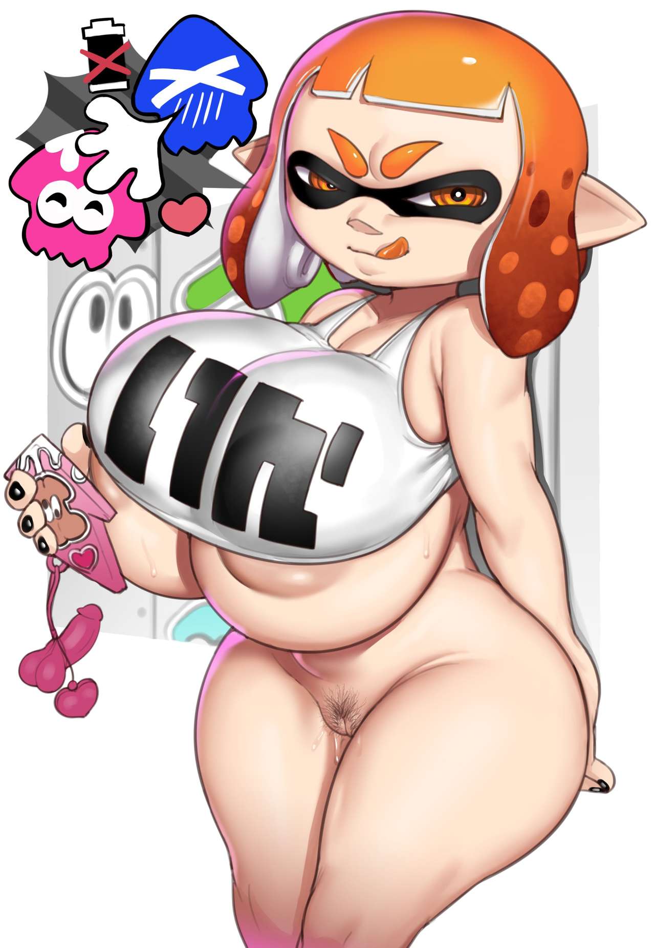 Charlie the Big Titty Inkling Slut page 1 full