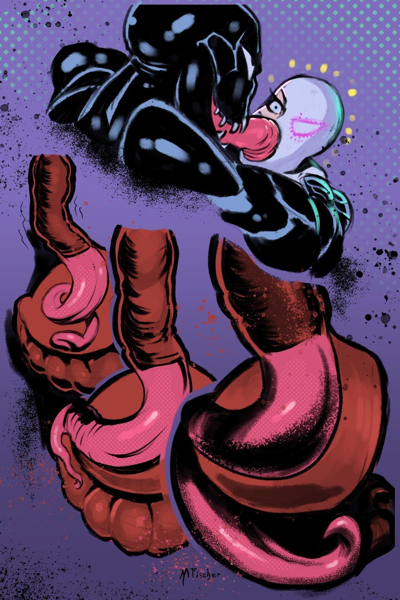 Venom's Kiss #1 - Spider-Gwen vs Venom page 3 full