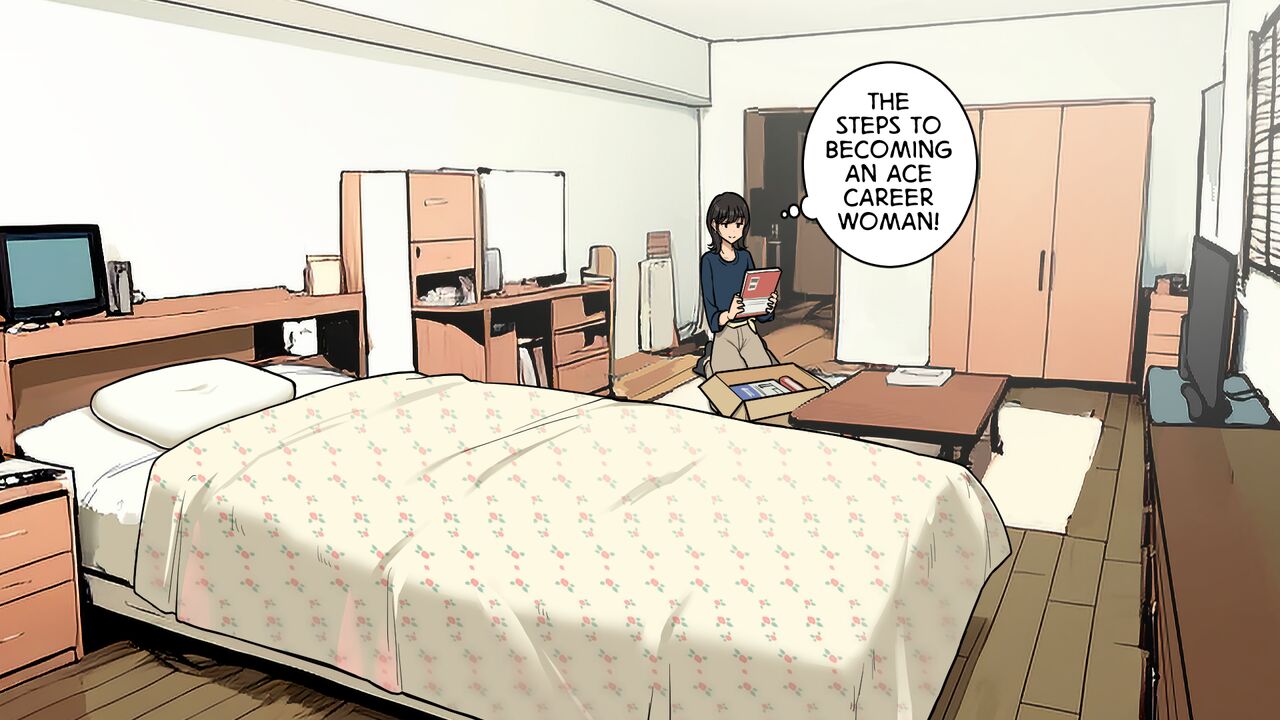 Takuhaibin no Uketorikata ga Dandan Darashinaku Natte Iku OL-chan  | A Woman Whose Greetings to the Delivery Man Gradually Get Sloppier page 8 full