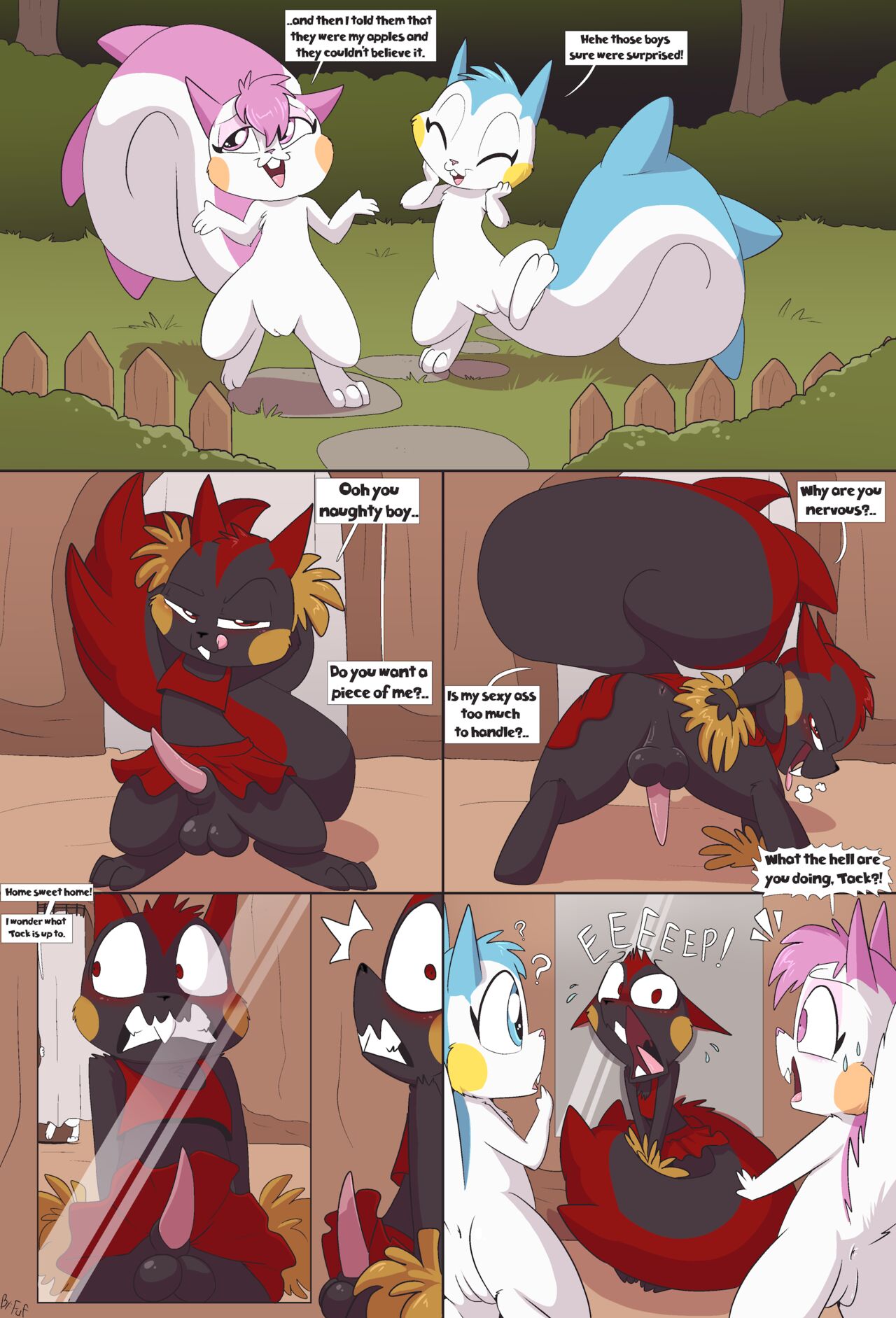 A Cheerleader Fantasy page 1 full