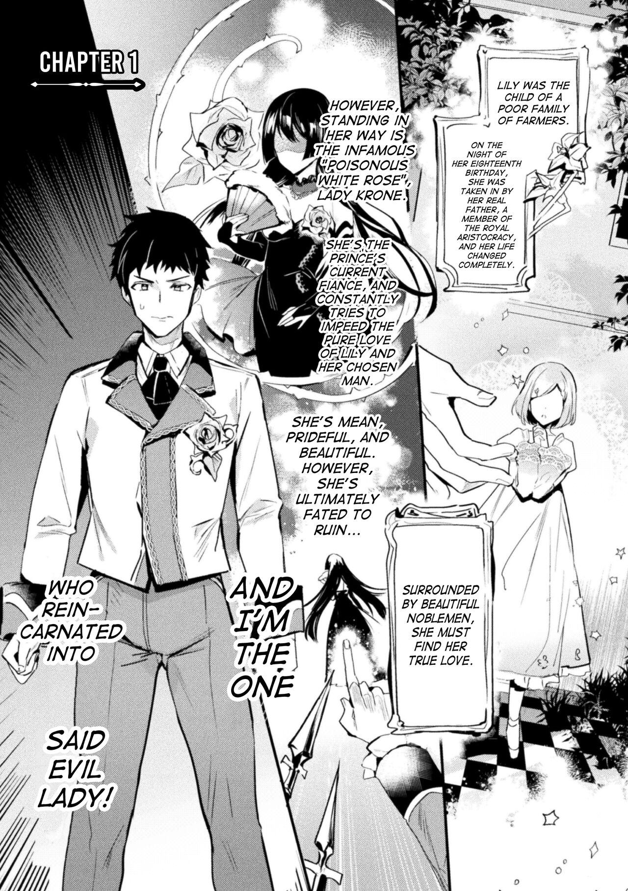 Akuyaku Reisoku Tensei ~Akogare no Otomege Chara o Kando Cheat de Kanochi Kouryaku~ 1 page 2 full