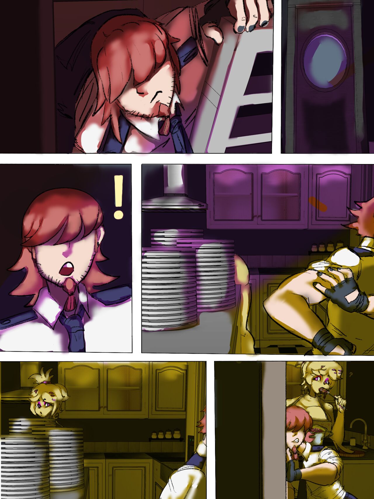 Five Nights at Fazclair's - Night 2 page 9 full