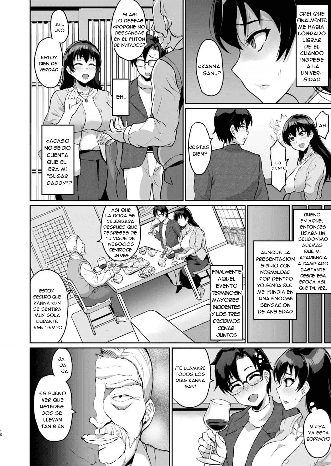 Moto Papakatsu Aite to no Himitsu no SEX ~Gifu Kara no Teishuku Shiken~ 1-6  | Sexo a escondidas con mi Ex-Sugar Daddy 1-6 - Page 12 - HentaiEnvy