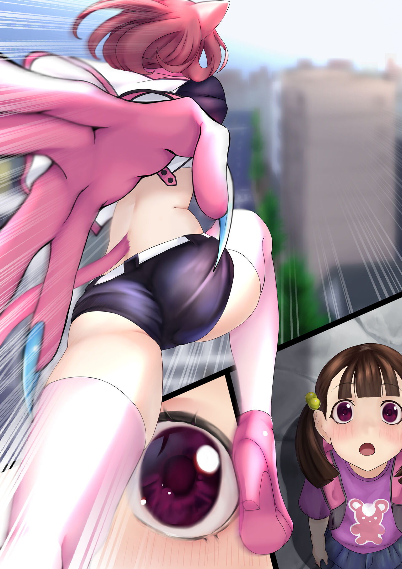 Nekomimi Henshin Heroine Shisshin Haiboku Ryoujoku 2 page 12 full