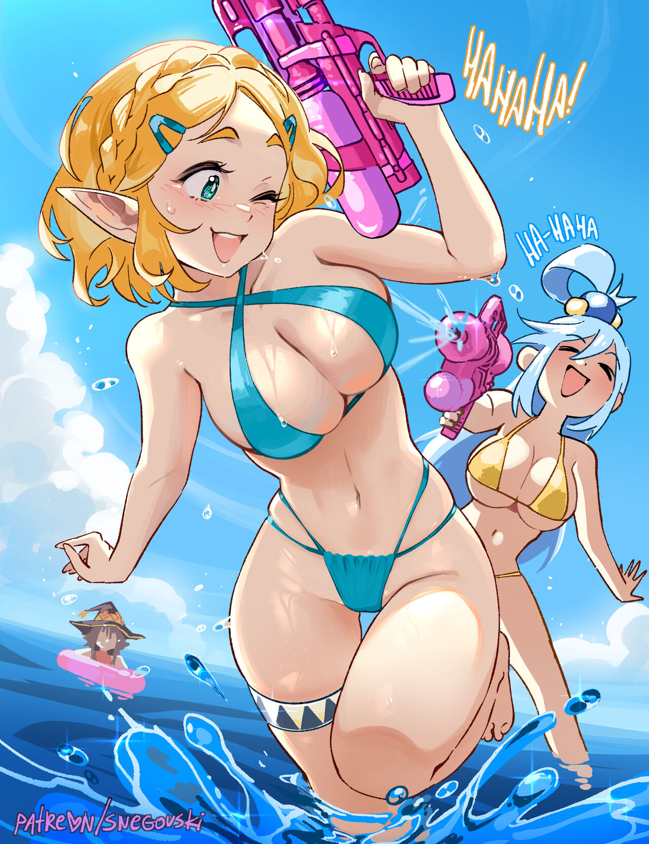 ZeldaSuba💦Beach Episode page 1 full