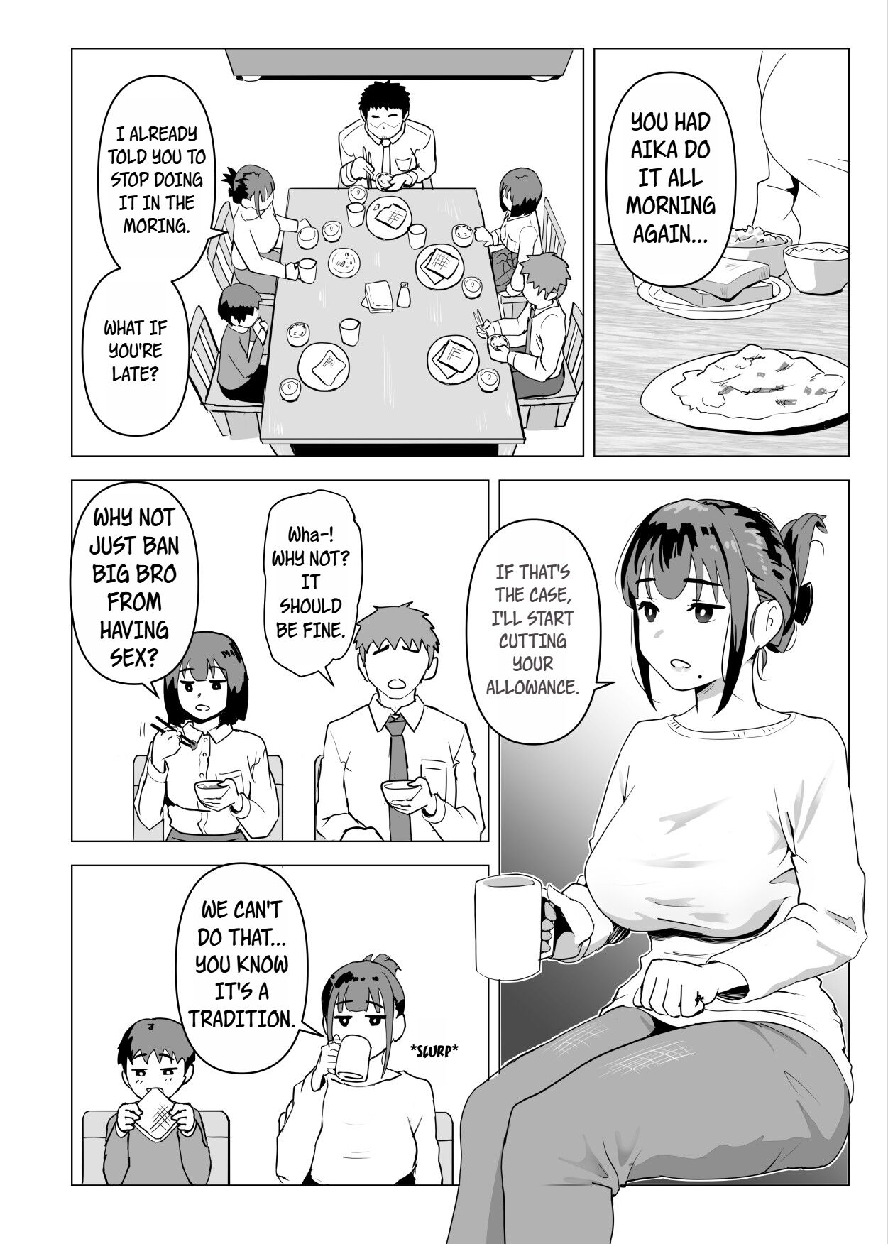Uchi de wa Kazoku Sex wa Joushiki Rashii | In My House, Family Sex Is the  Norm - Page 7 - HentaiEnvy