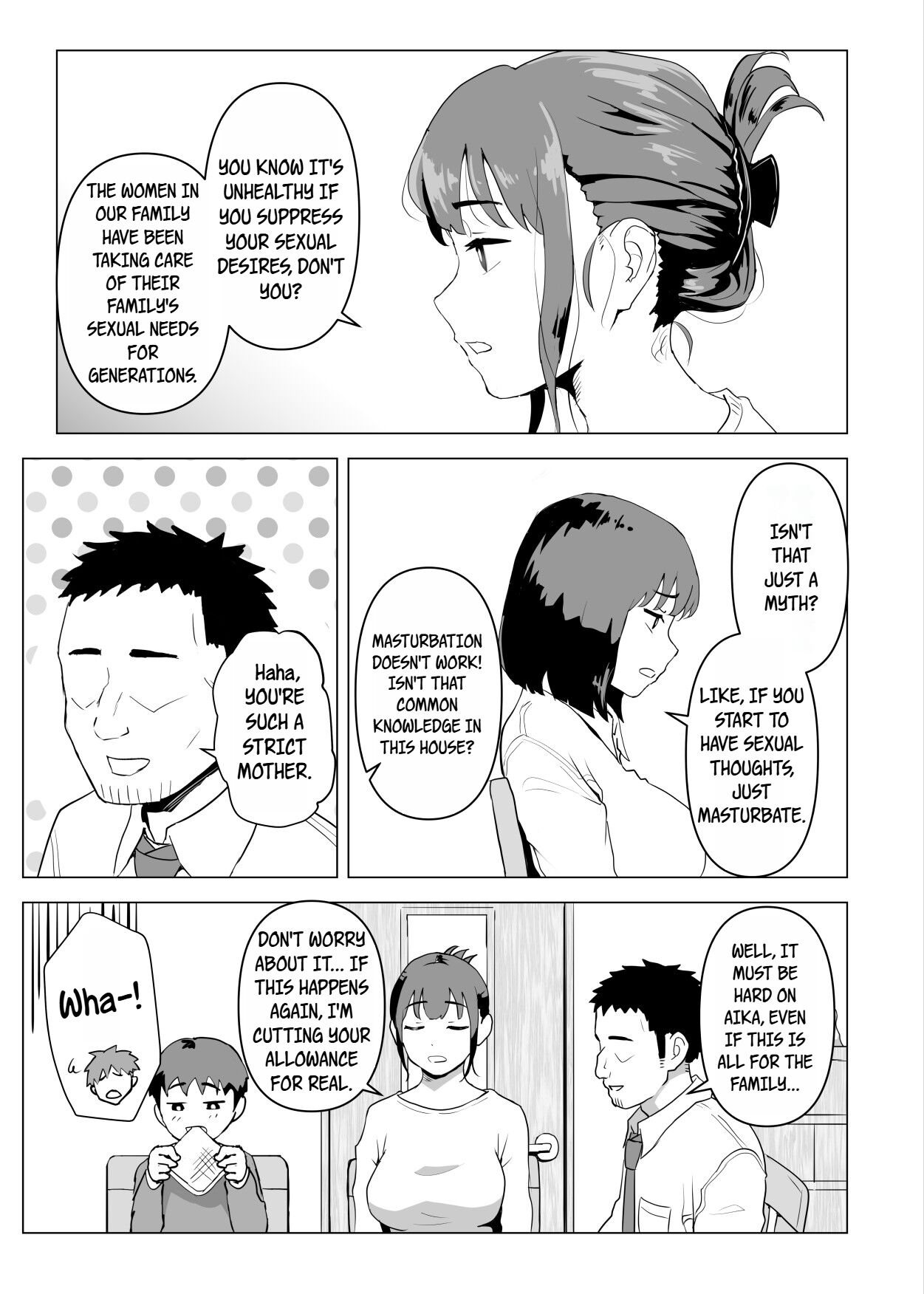 Uchi de wa Kazoku Sex wa Joushiki Rashii | In My House, Family Sex Is the  Norm - Page 8 - HentaiEnvy