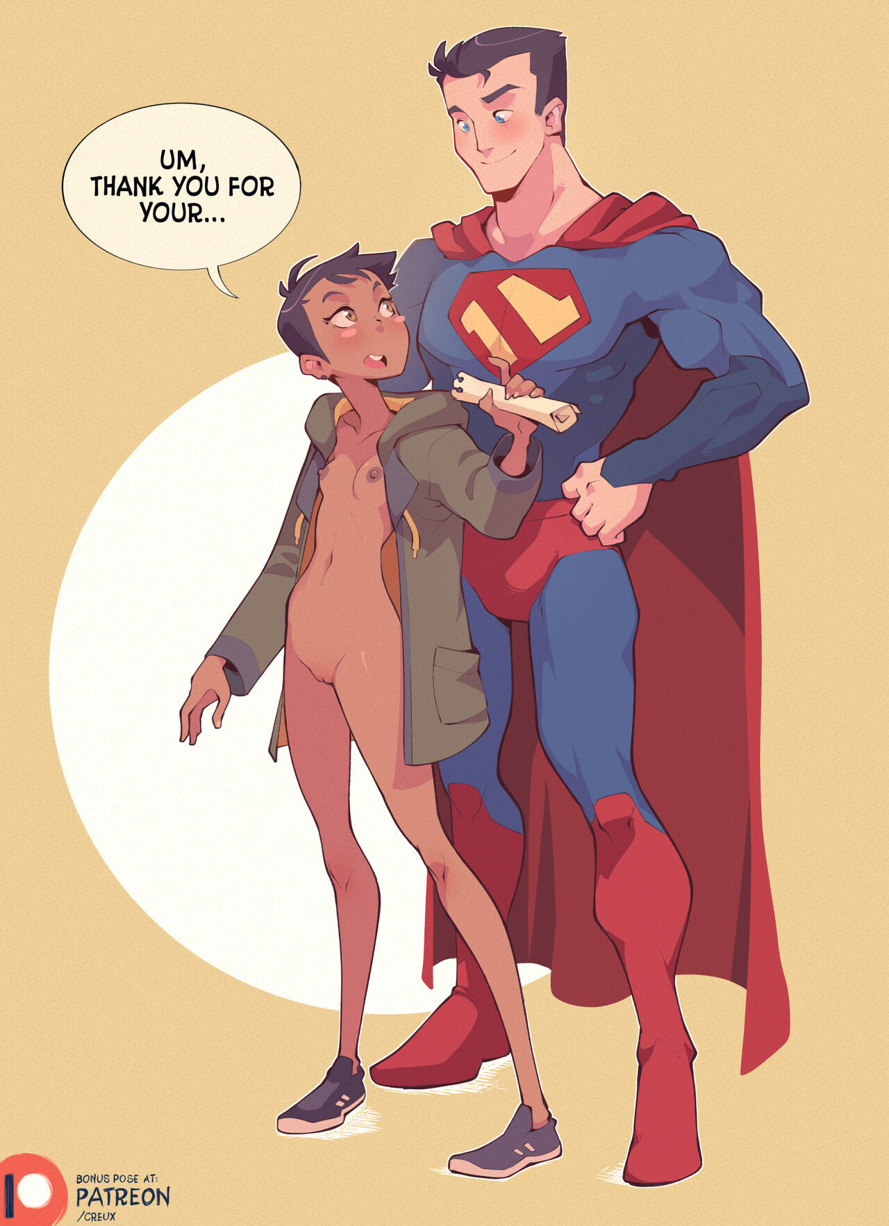 Lois Lane Strip Game page 4 full