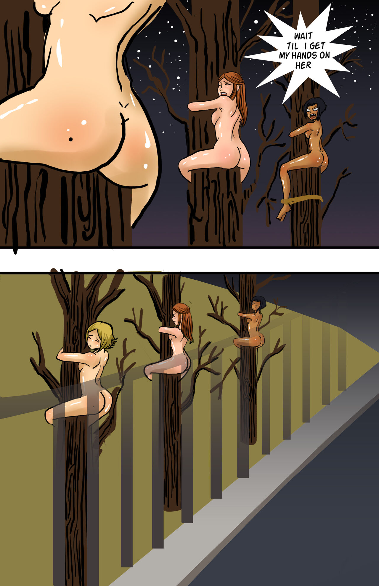Naked peaches comics